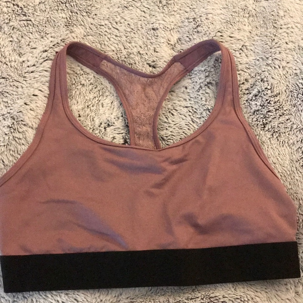 Victoria’s Secret mauve/pink sports bra size m